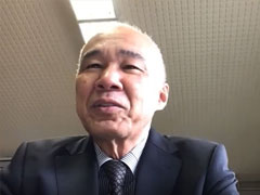 受賞者挨拶　中津市立下郷小学校　若杉正明校長