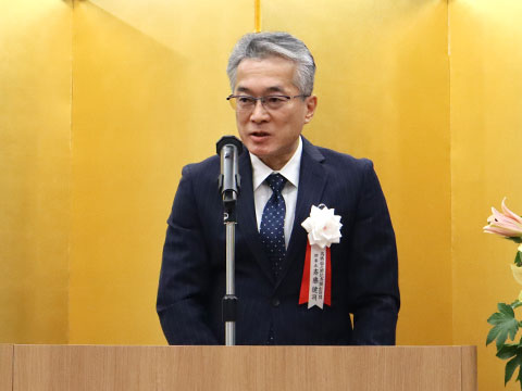 主催者挨拶　斎藤健司理事長